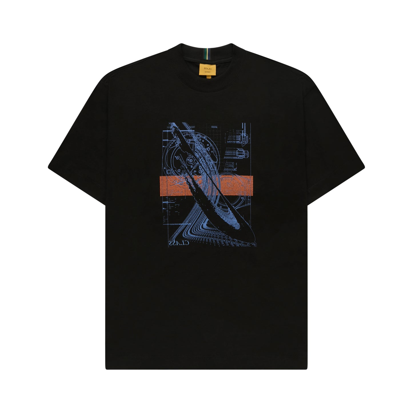 BASIC T-SHIRT ''CLASS STEEL JEWELRY" BLACK