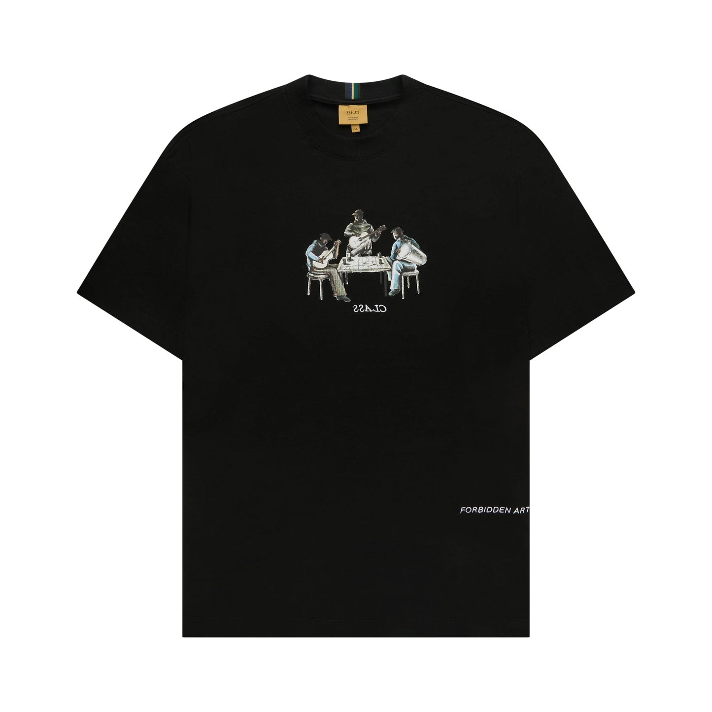 BASIC T-SHIRT CLASS "ARTE PROIBIDA" BLACK