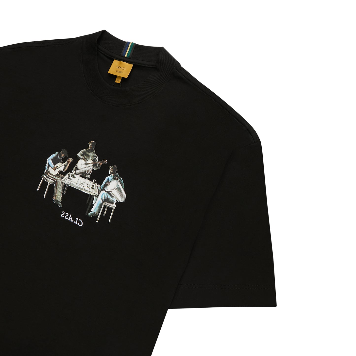 BASIC T-SHIRT CLASS "ARTE PROIBIDA" BLACK
