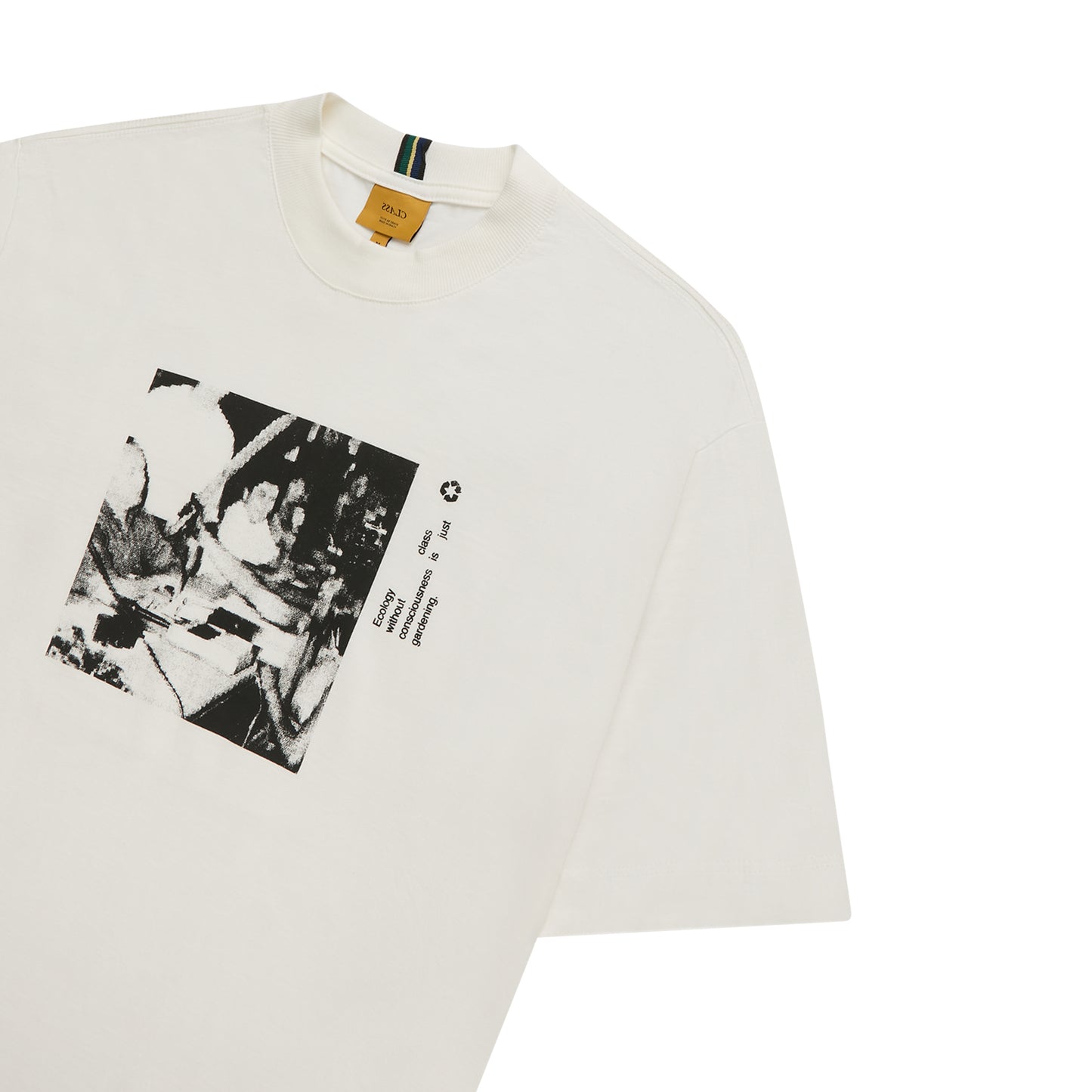 BASIC T-SHIRT CLASS "TUIRÁ" OFF-WHITE