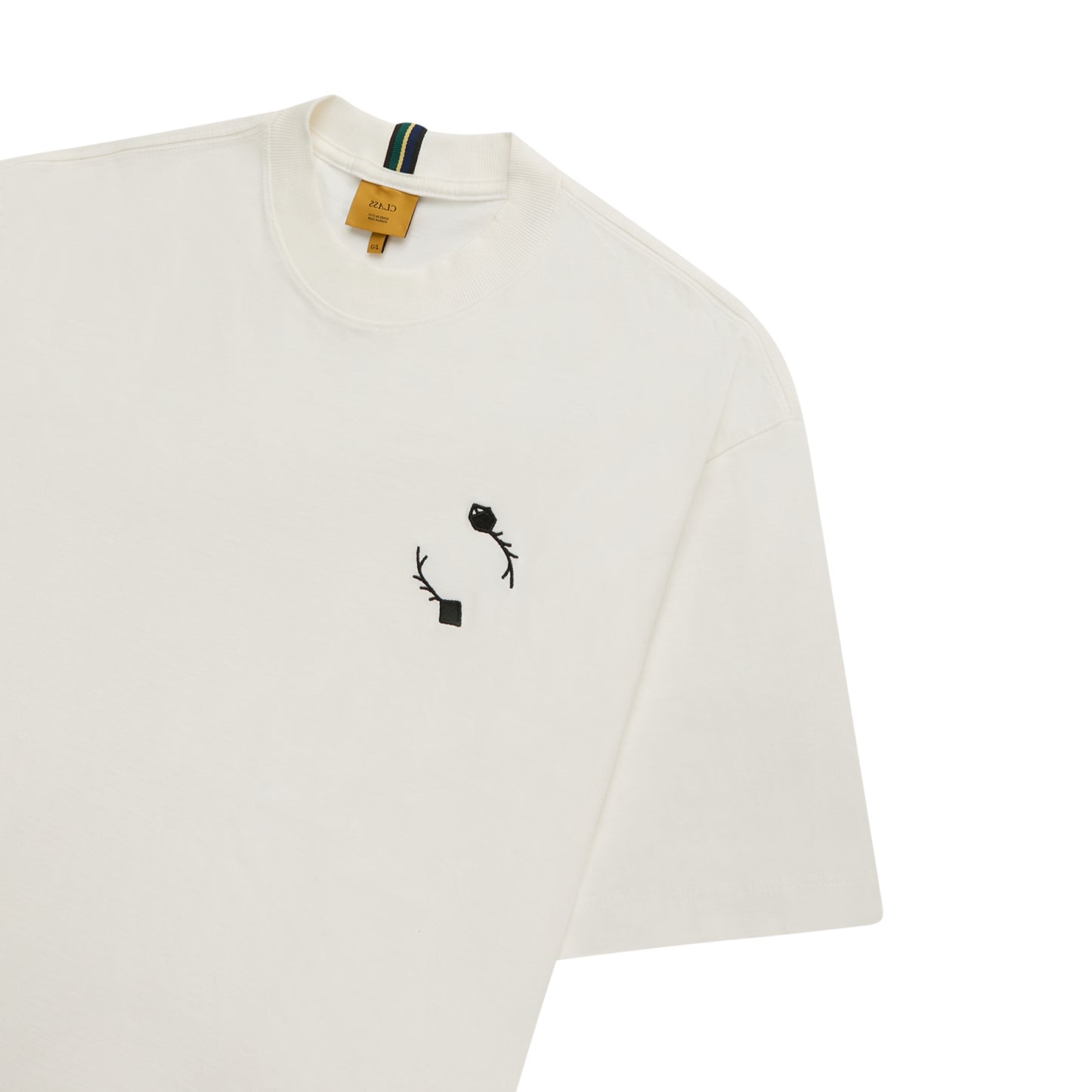 BASIC T-SHIRT CLASS "RÉLO" OFF-WHITE