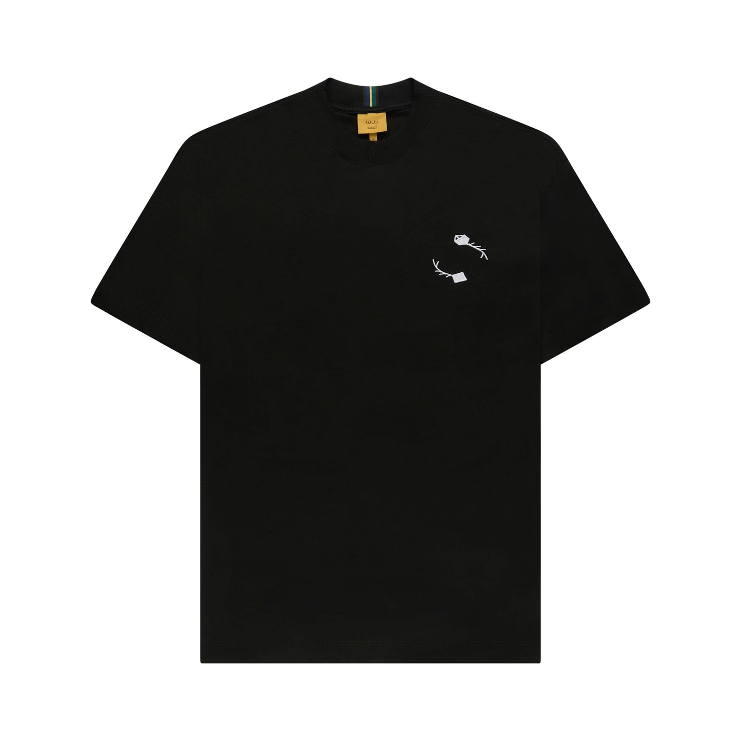 BASIC T-SHIRT CLASS "RÉLO" BLACK