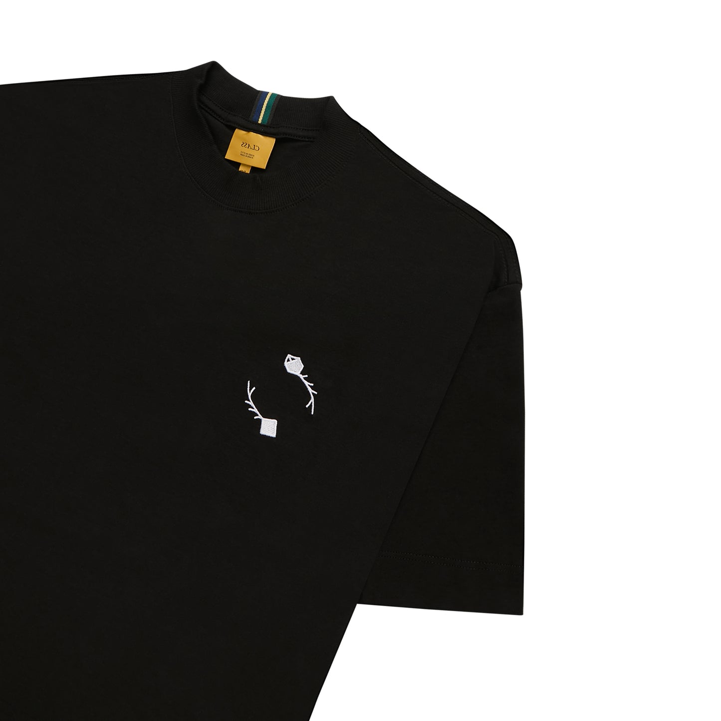 BASIC T-SHIRT CLASS "RÉLO" BLACK