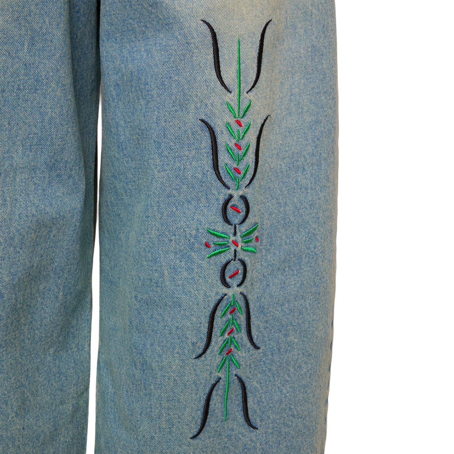 STONEWASHED BAGGY PANTS CLASS "RABIOLA" BLUE