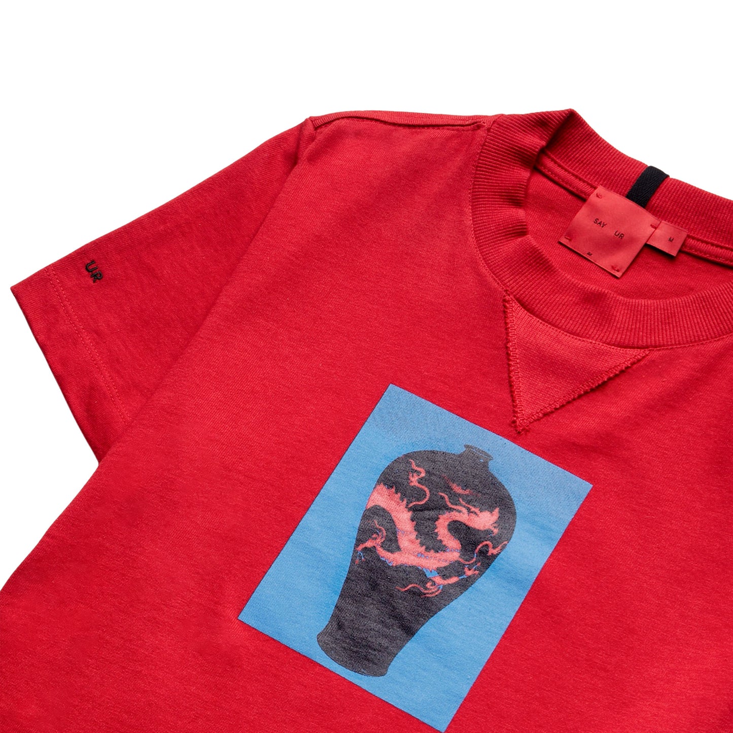 T-SHIRT "ARTIFACT" RED