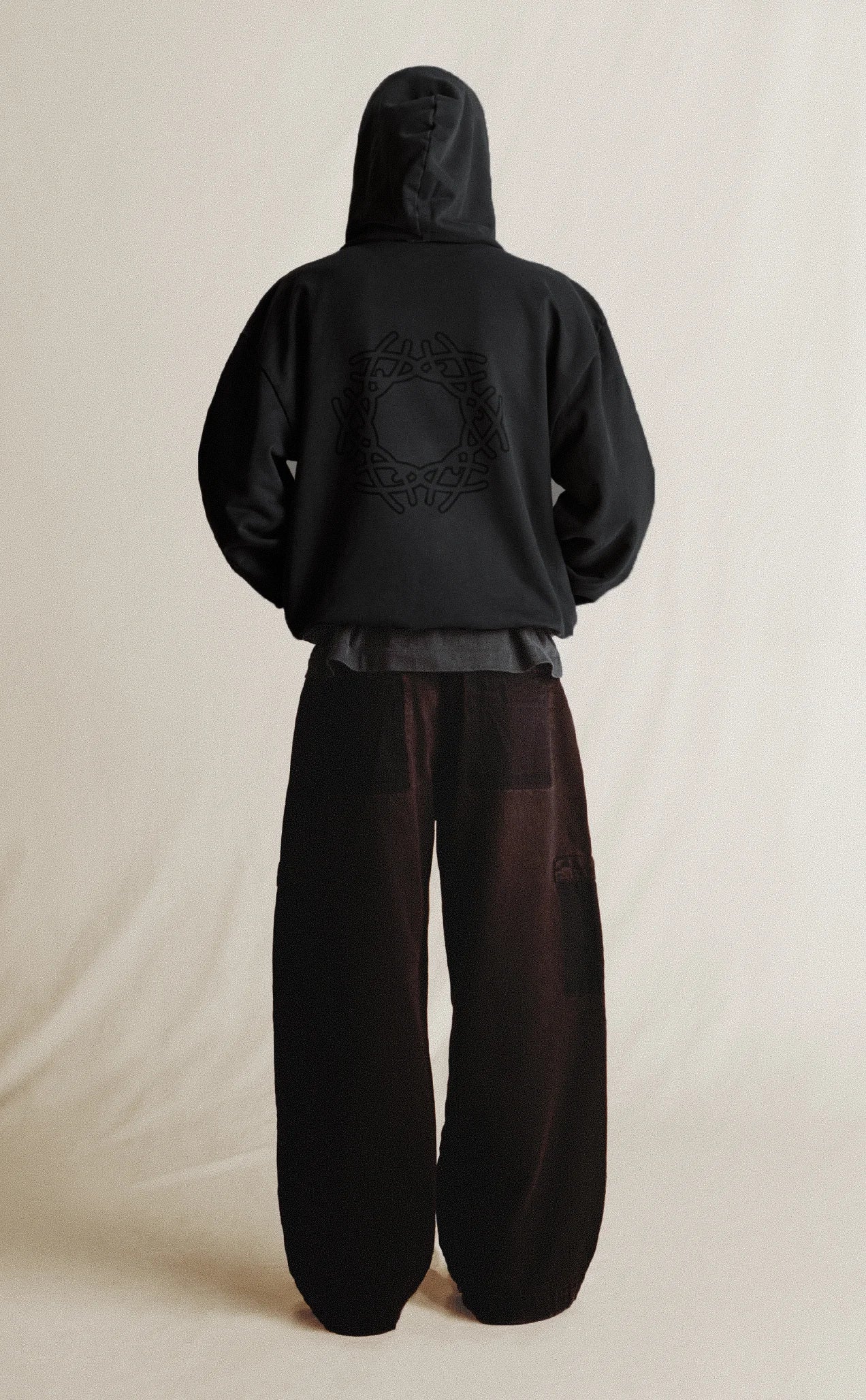 CALCA ANTON CHLORINE JEANS MARROM