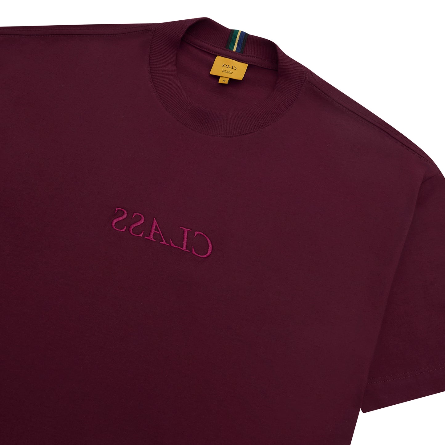 T-SHIRT "CLASS INVERSO" BURGUNDY