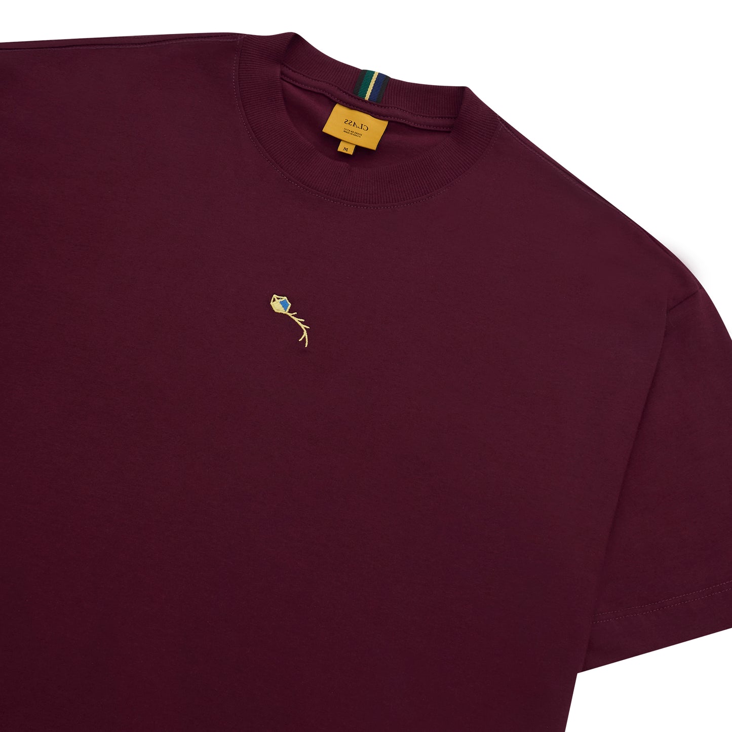 T-SHIRT CLASS "PIPA DIGITAL" BURGUNDY