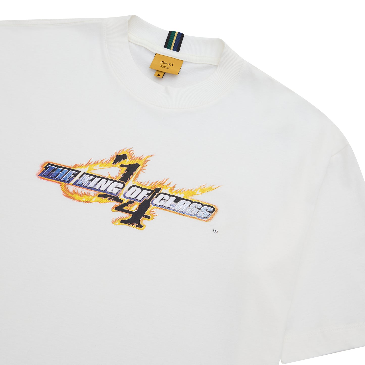 T-SHIRT "THE KING OF CLASS" OFF-WHITE
