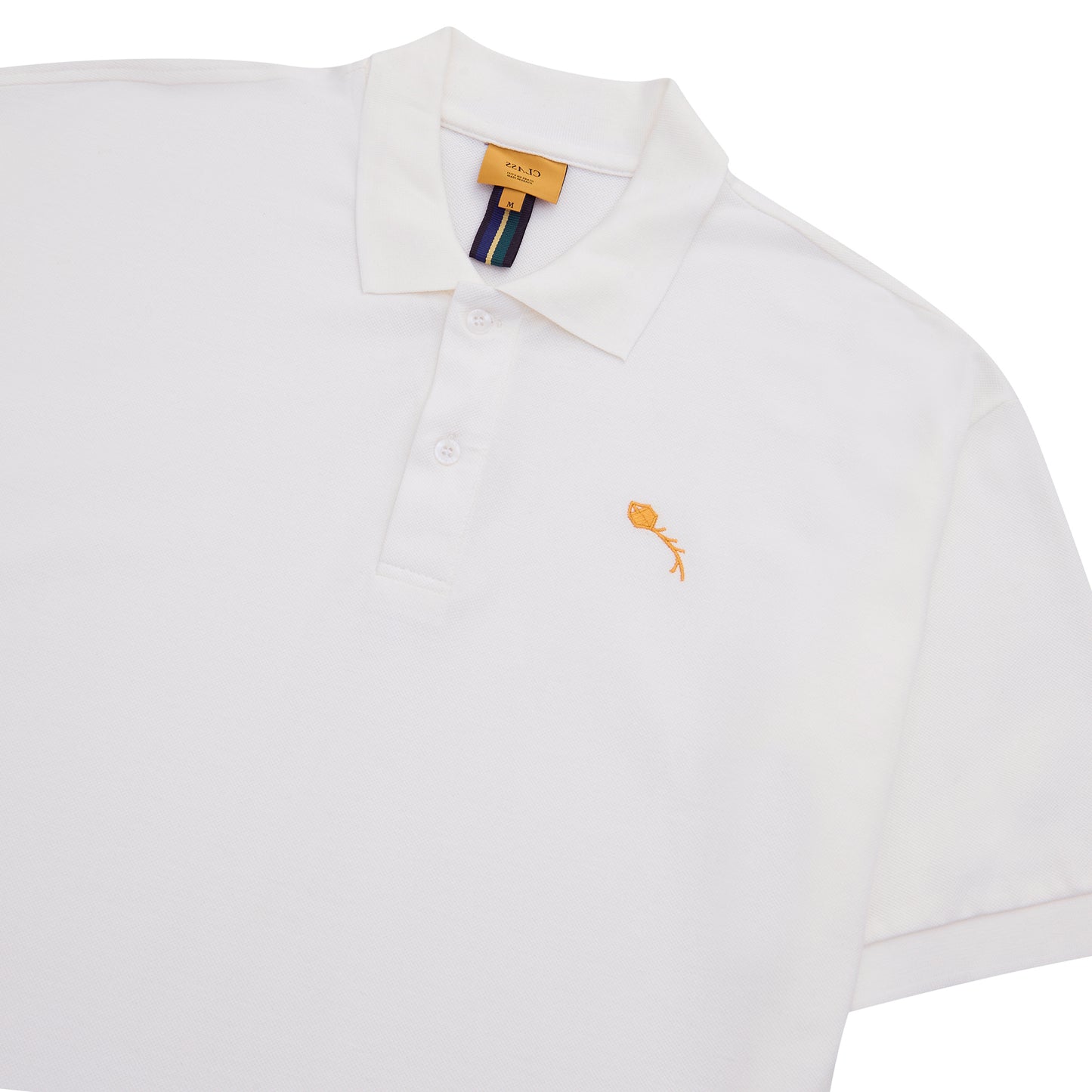 CLASSIC POLO SHIRT CLASS "PIPA" OFF-WHITE