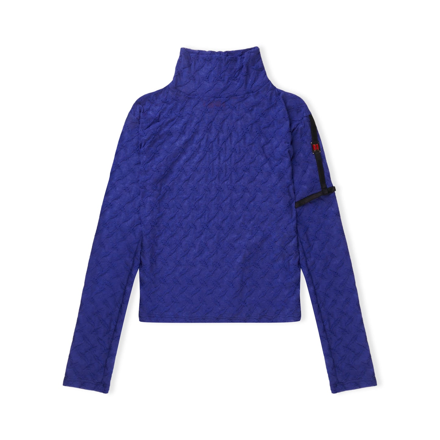 TURTLENECK "SEA TULLE" BLACK