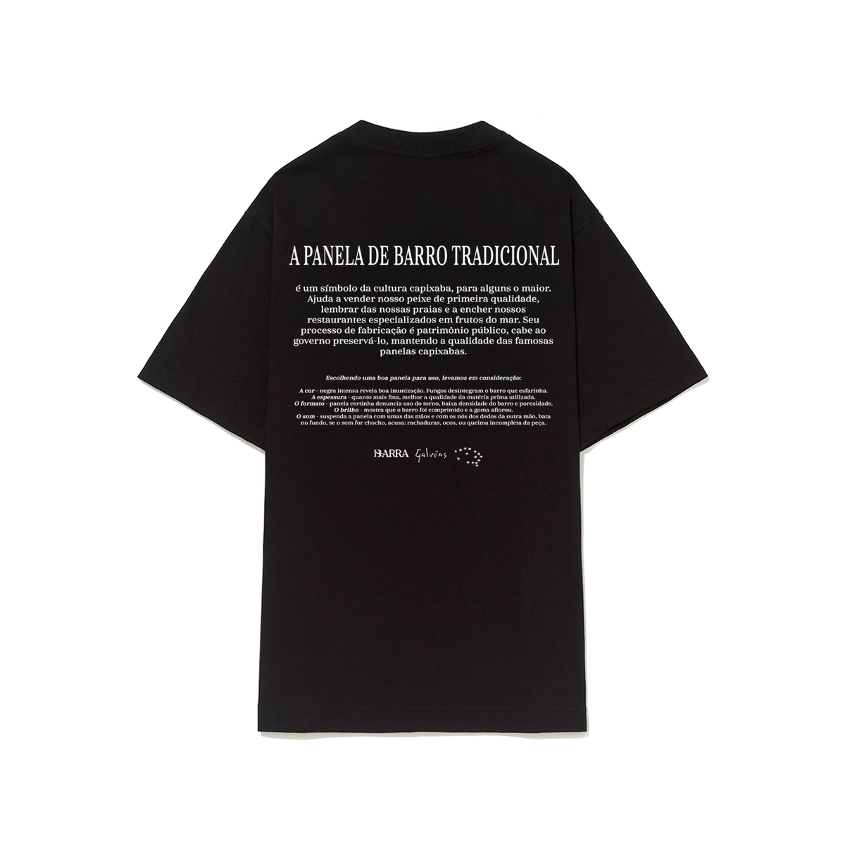 Camiseta Panela de Barro Preta