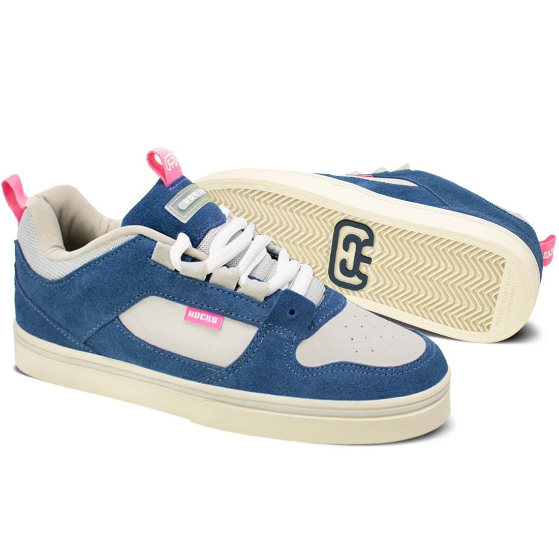 TENIS HOCKS POP LITE - COBALTO CREAM