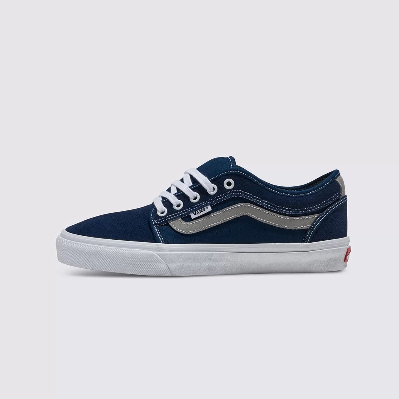TÊNIS SKATE CHUKKA LOW SIDESTRIPE NAVY GREY