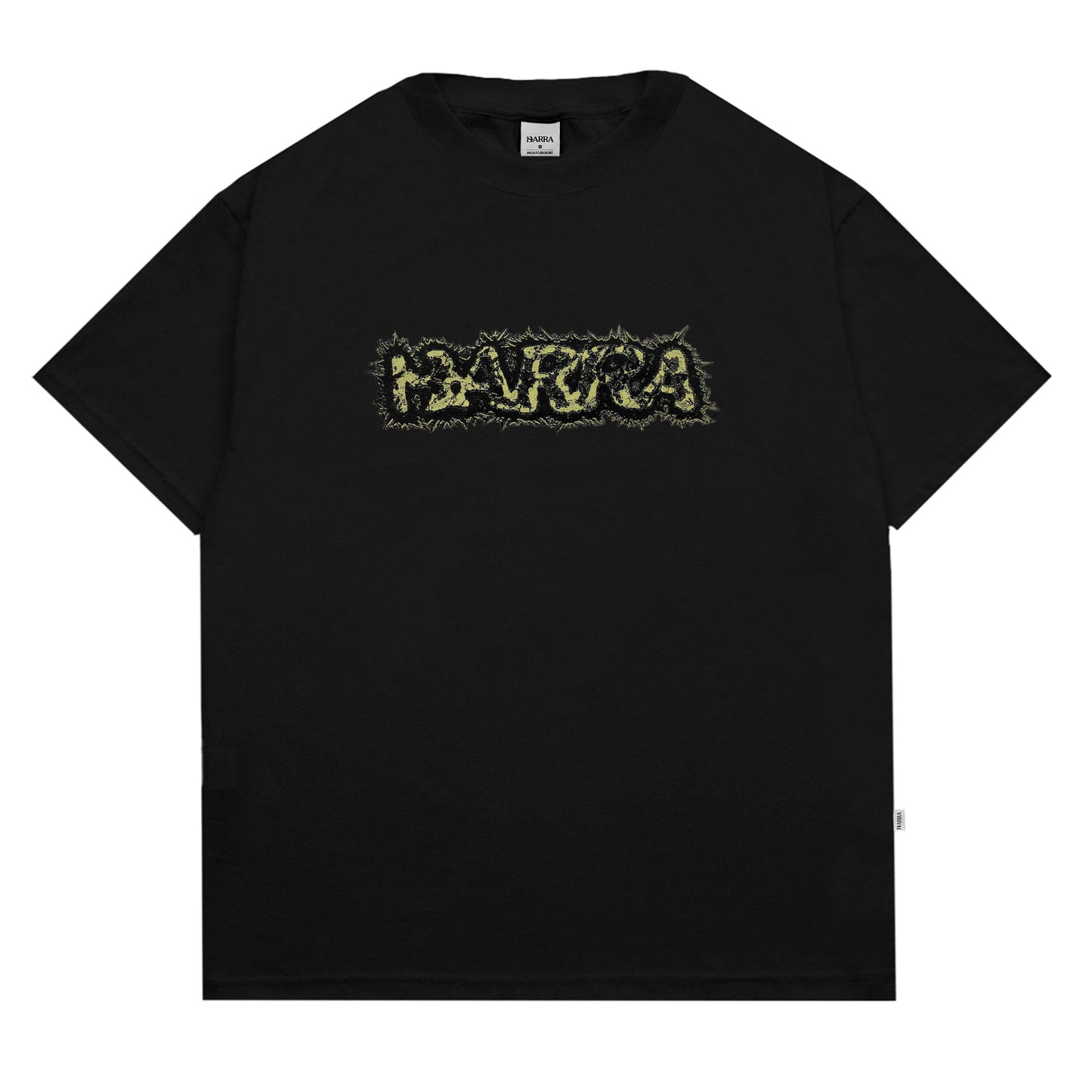 Camisa Barra Logo Camo Preta