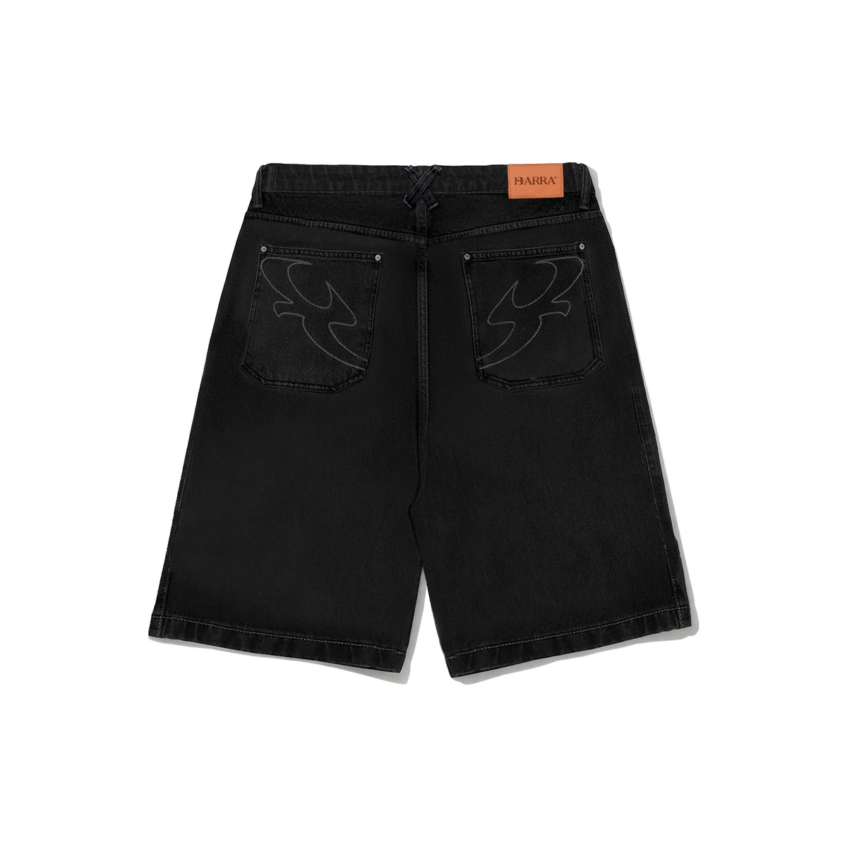 Bermuda Jeans Classica Preta