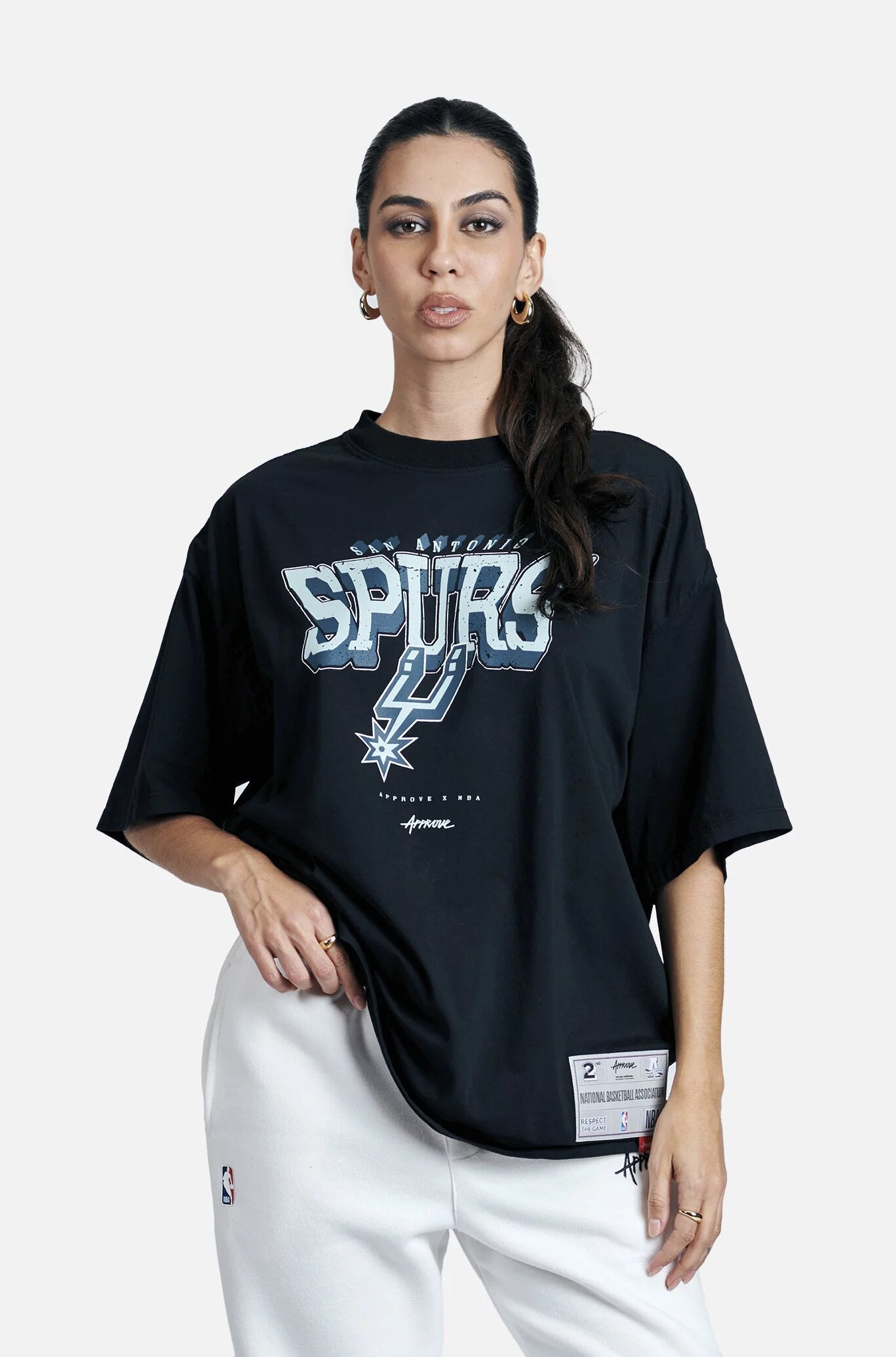 CAMISETA HUGE APPROVE X NBA SPURS BASIC