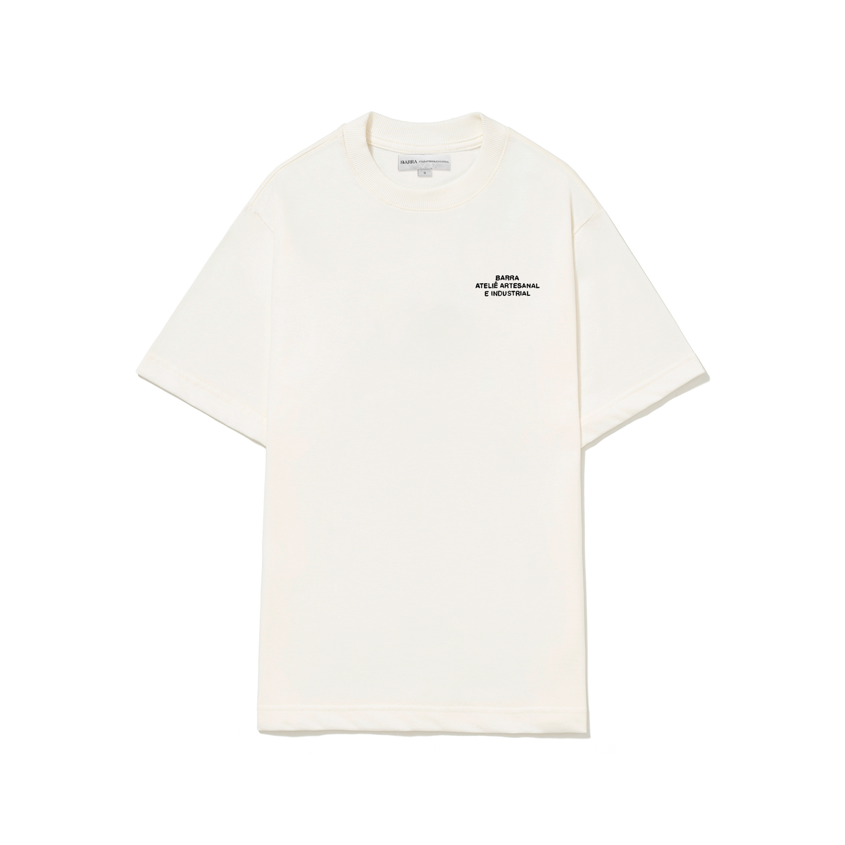 Camiseta Octogonos Floridos Off White
