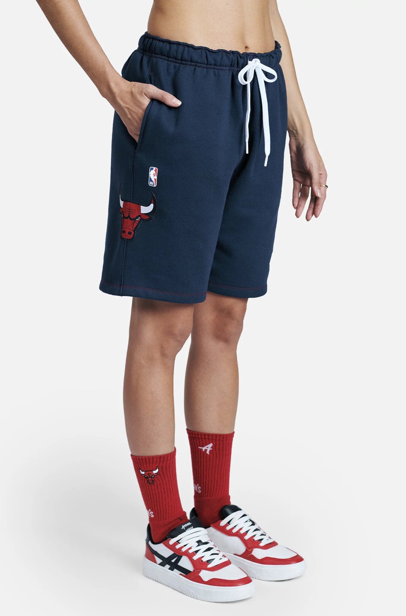 SHORTS 9INCHES APPROVE X NBA BULLS AZUL MARINHO