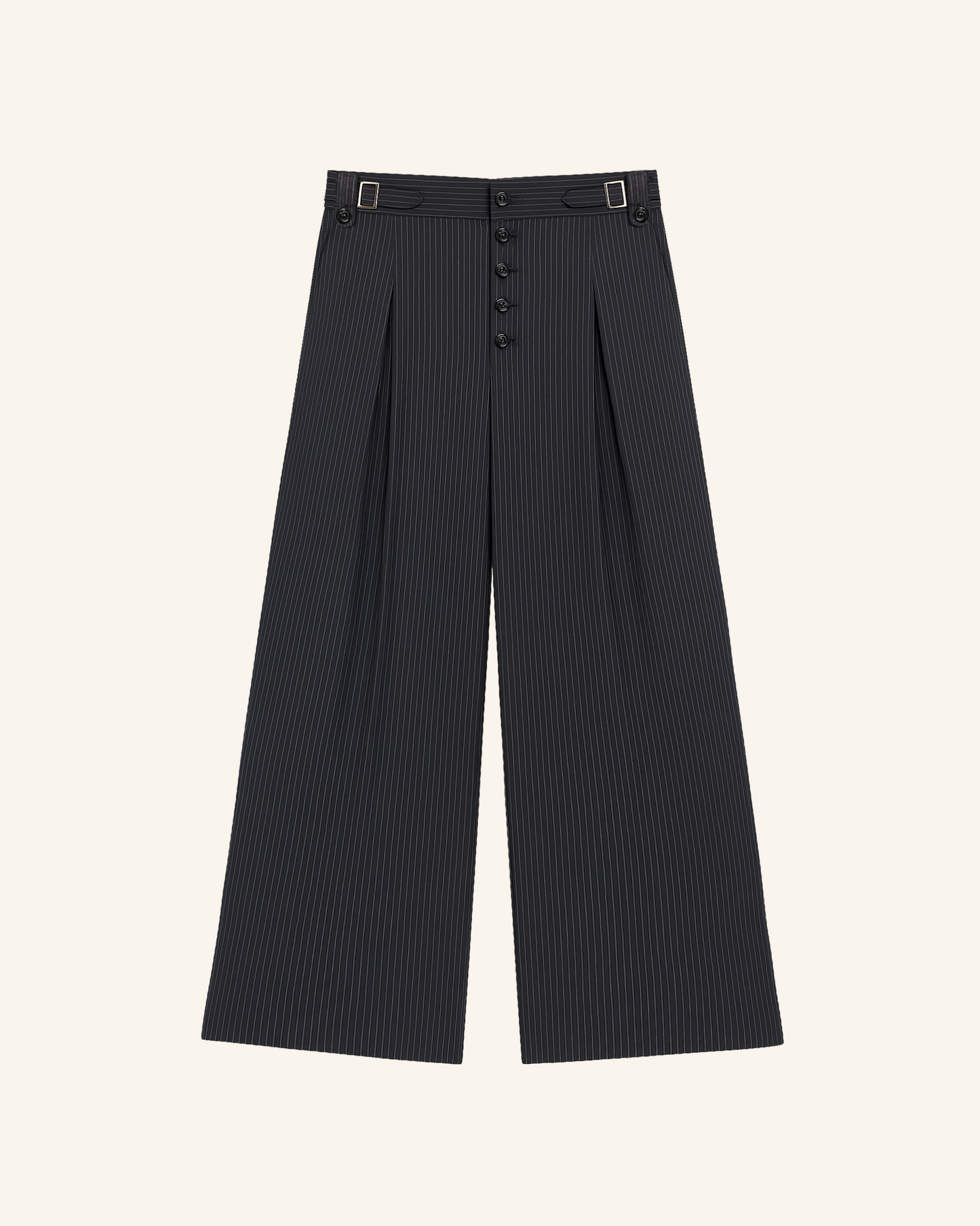 ARMY PINSTRIPE TROUSERS 1950s