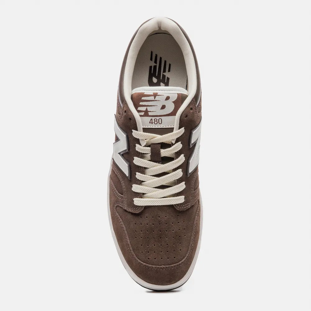 Tênis New Balance 480 Low Marrom
