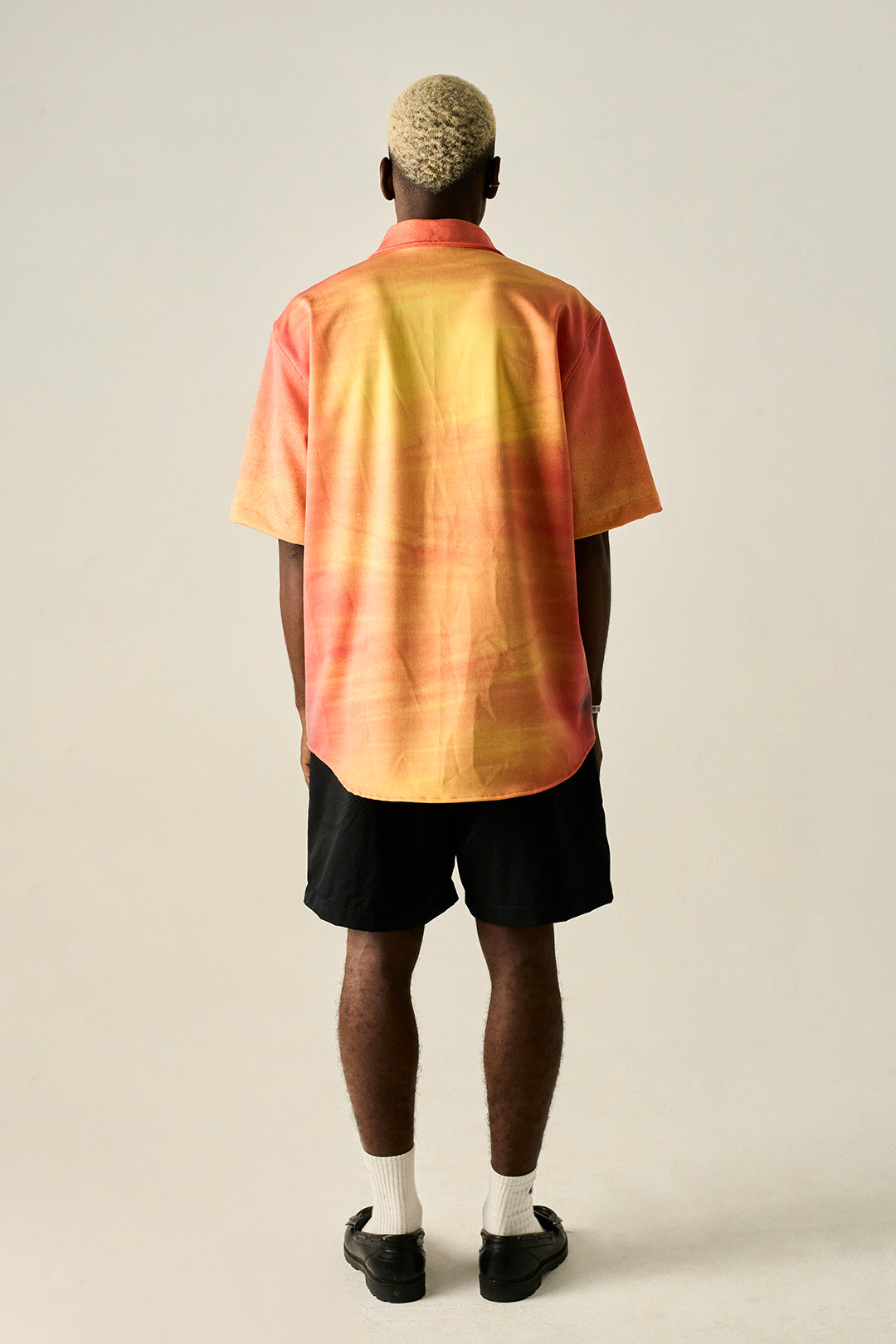 Camisa de botão "B Tribal Solar"