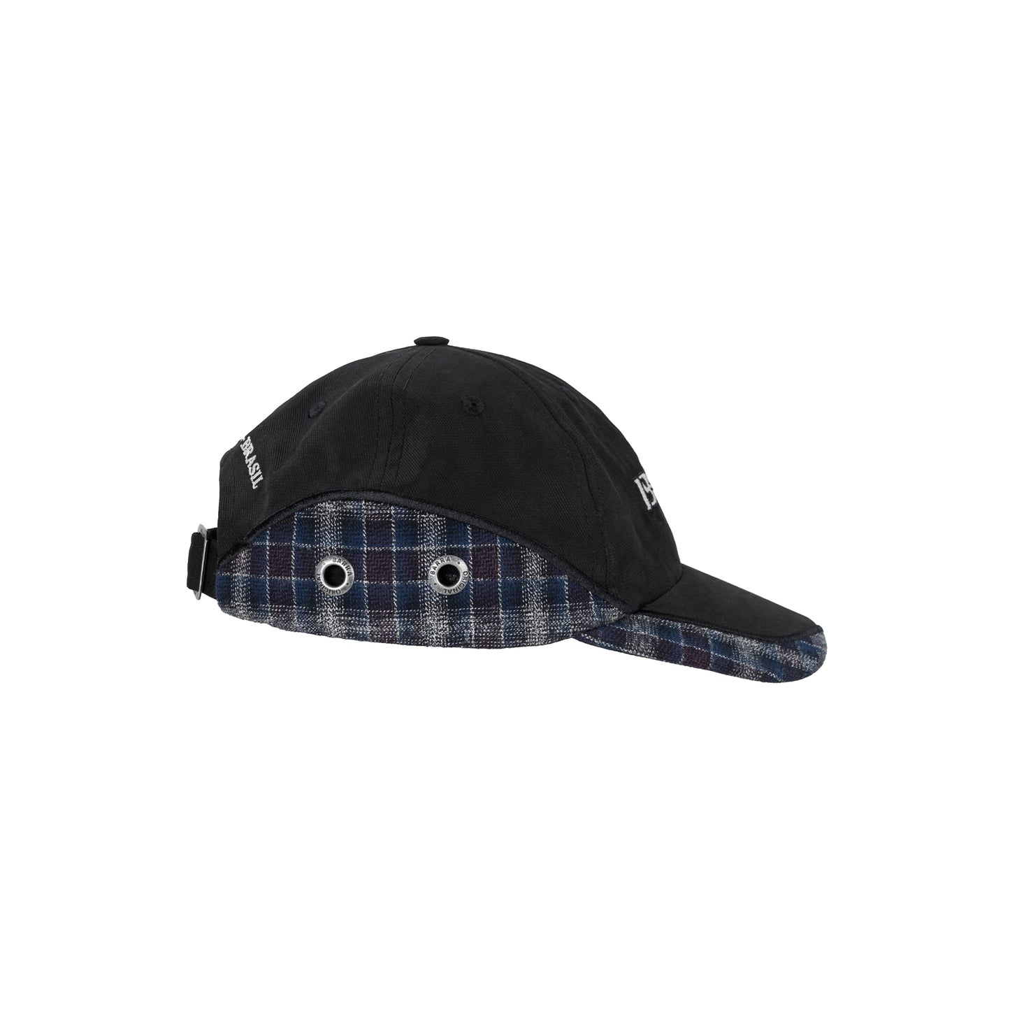 Bone Dad Hat Barra Textura Preto
