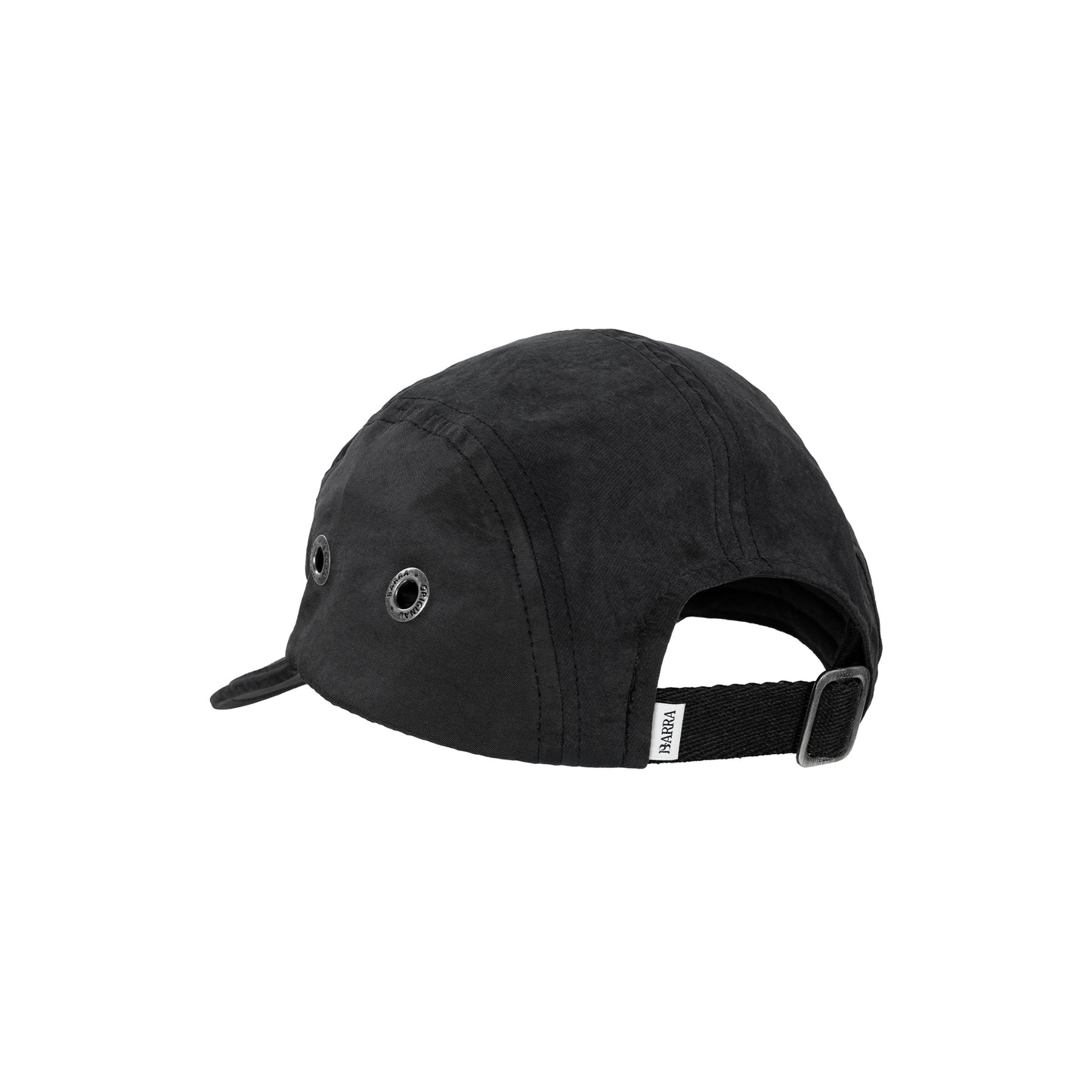 Bone Five Panel Barra Logo Preto