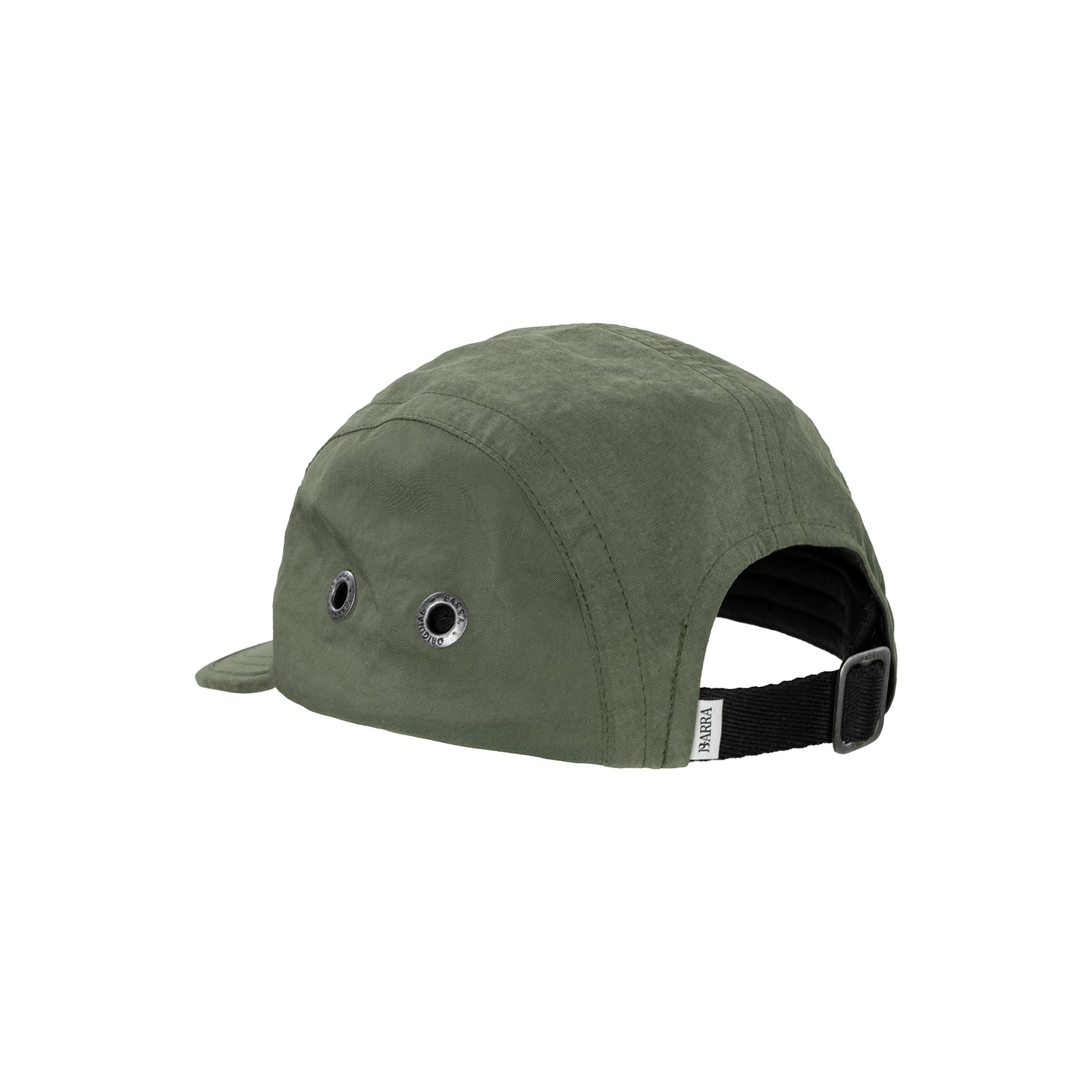 Bone Five Panel Barra Logo Verde