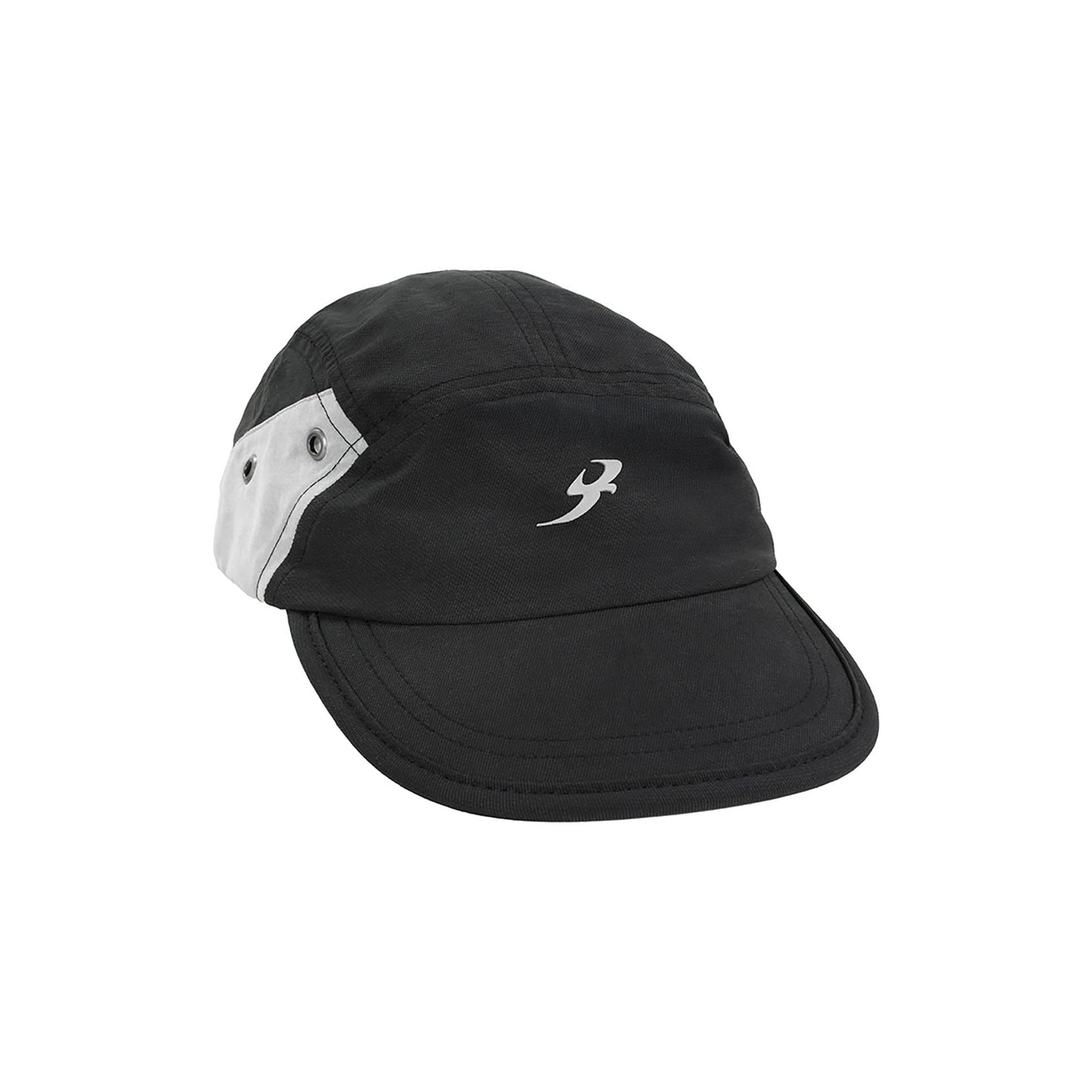 Bone Five Panel Circular B Garca Preto