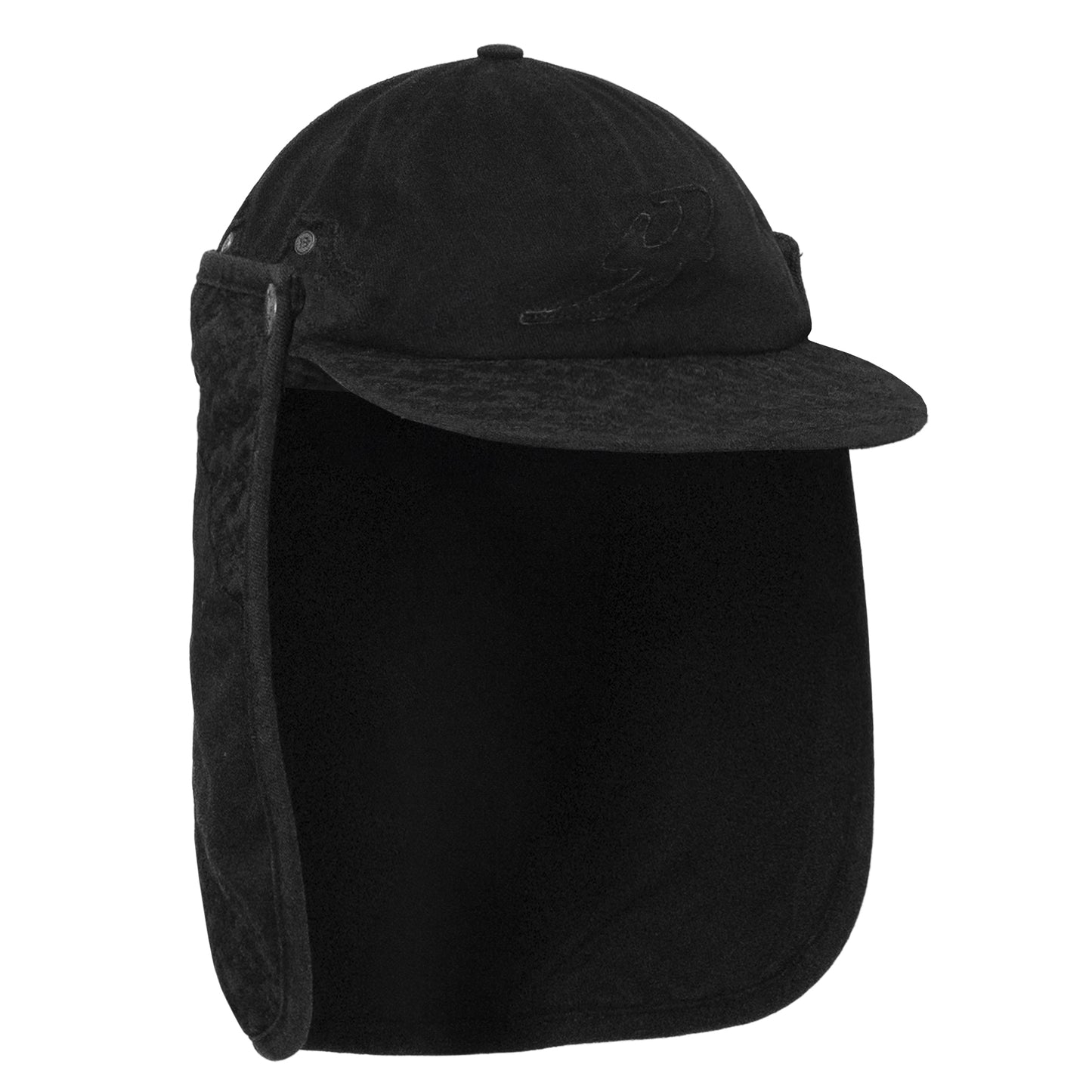 Bone Six Panel Pattern B Garca Preto