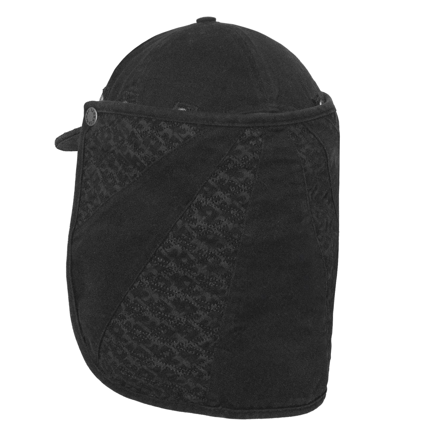 Bone Six Panel Pattern B Garca Preto