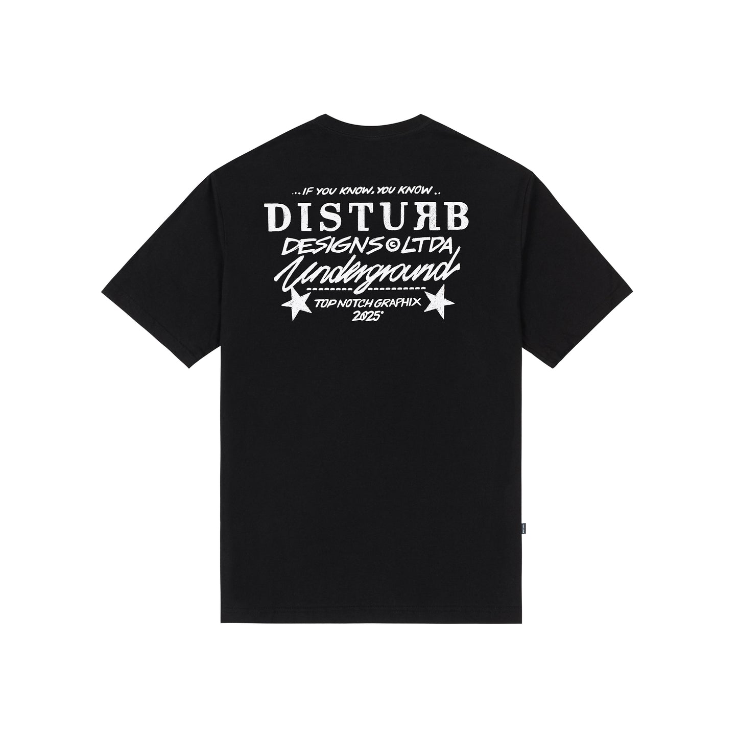 Ball Pen TShirt In Black