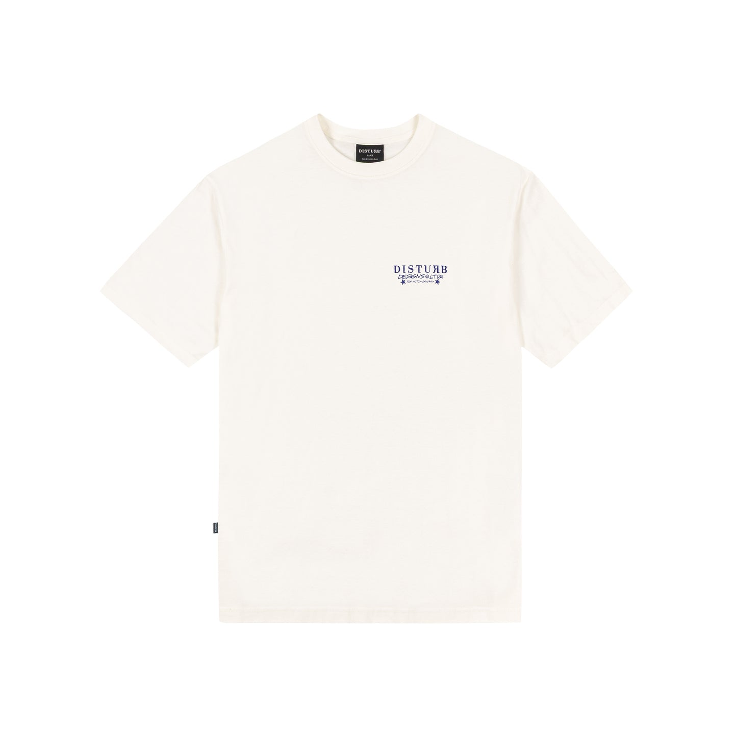Ball Pen TShirt In OffWhite