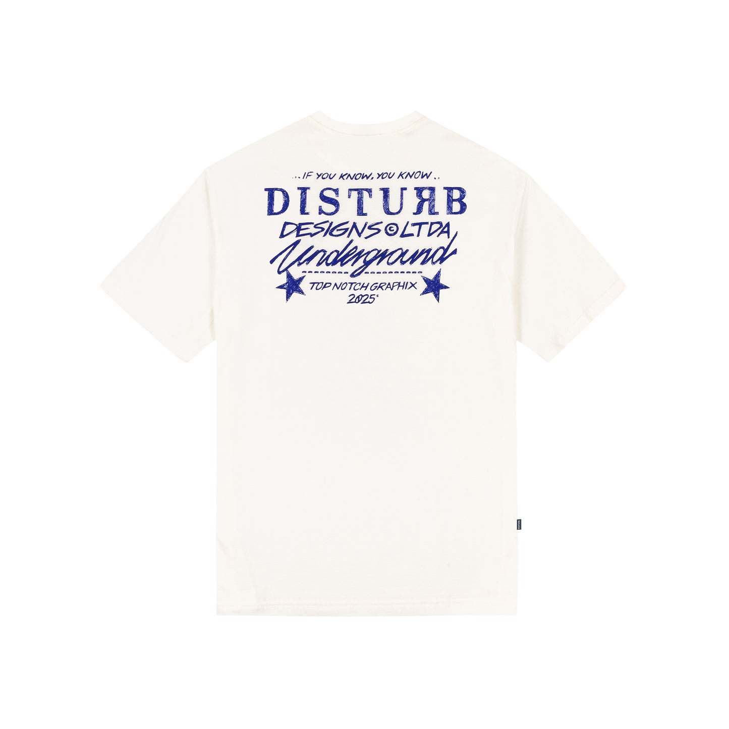 Ball Pen TShirt In OffWhite