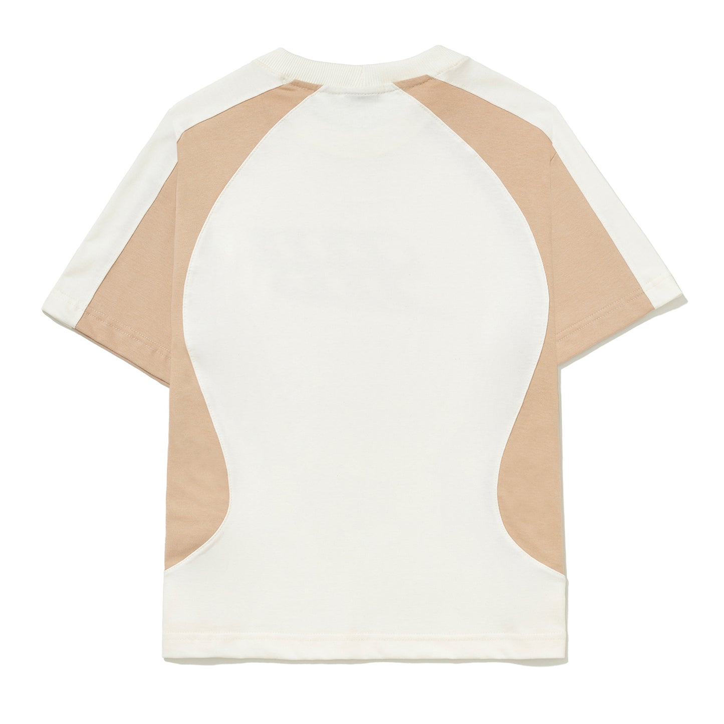 Camiseta B Garca Recortada Off White