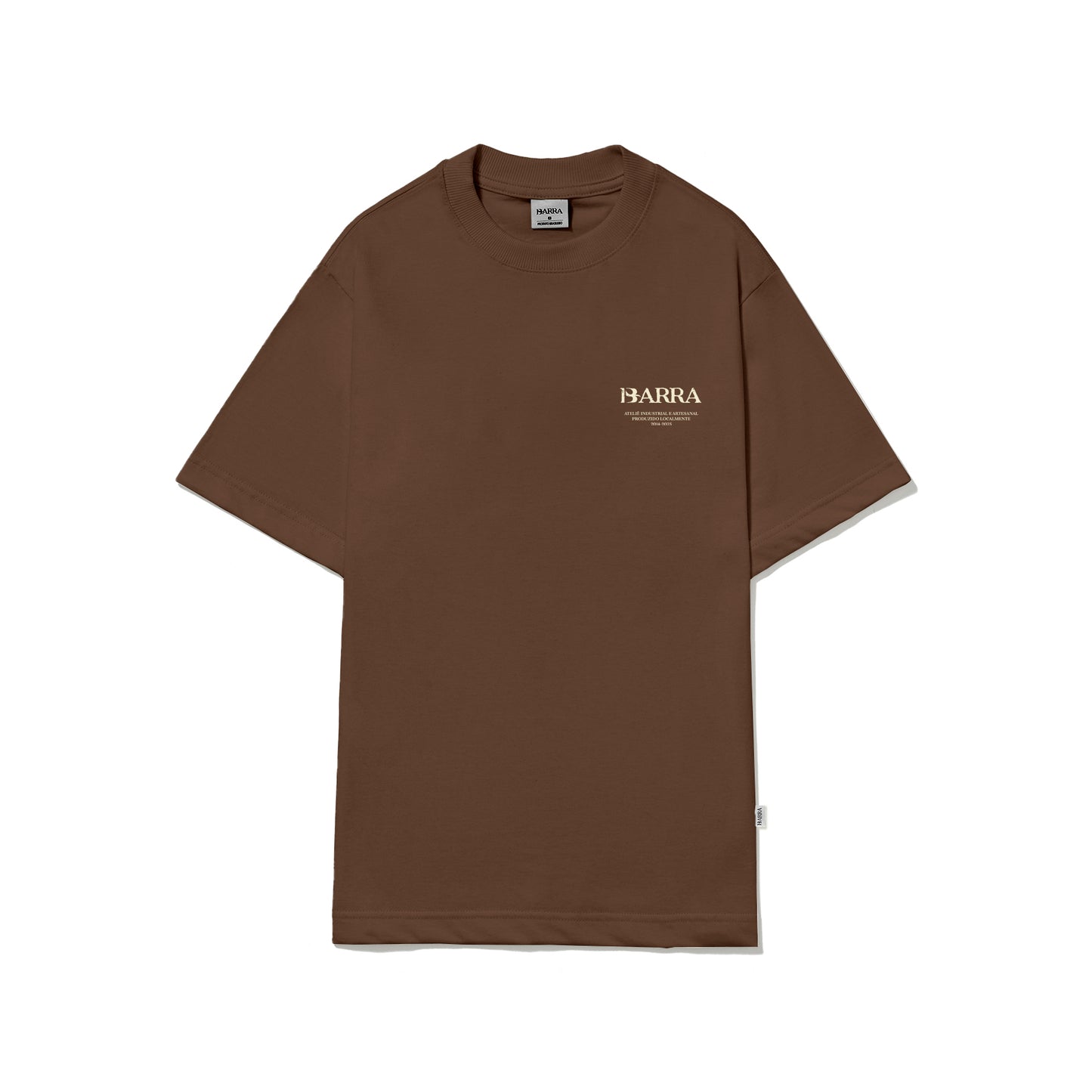 Camiseta Barra Raizes Institucional Marrom