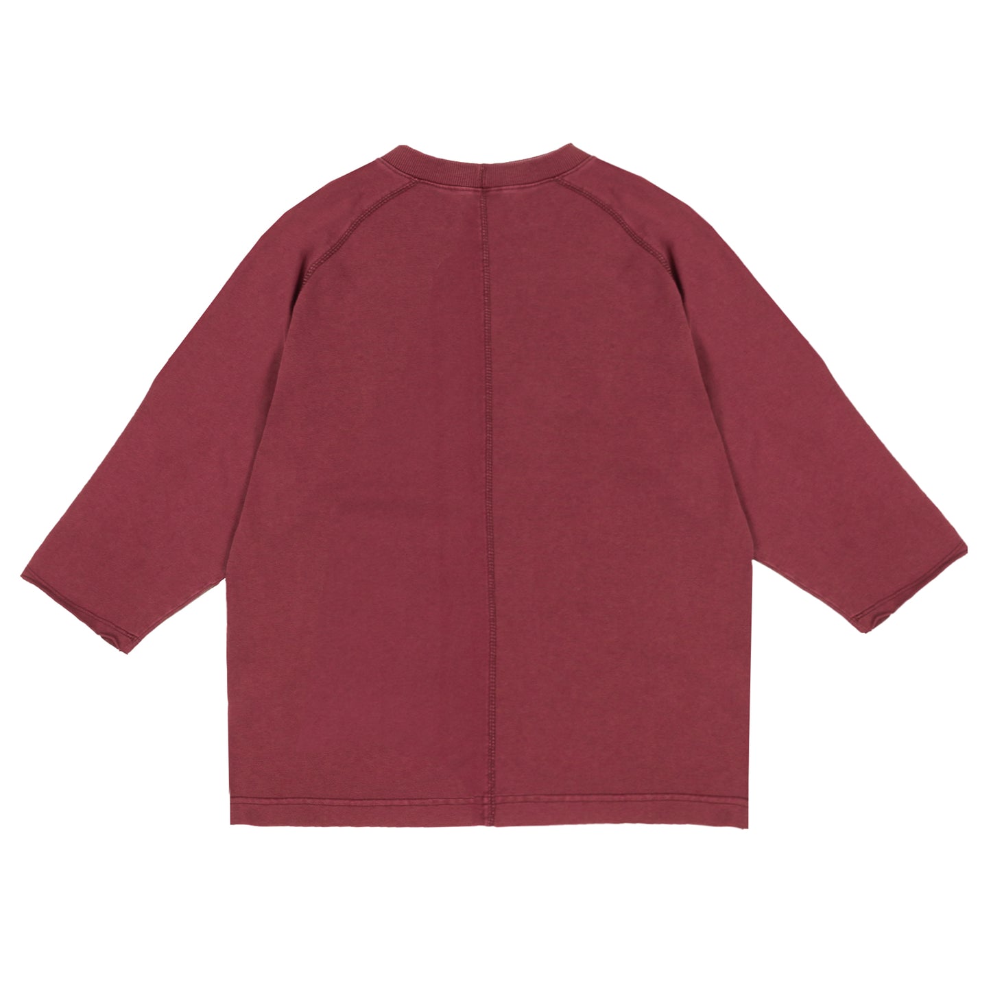 Camisa Raglan 3/4 Estonada Bordo