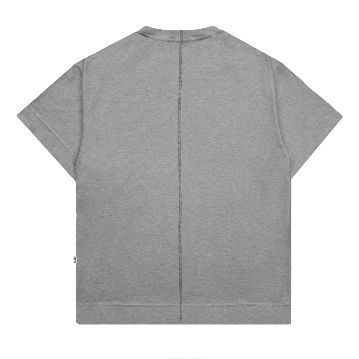Camisa Robusta Barra Logo Cinza Mescla