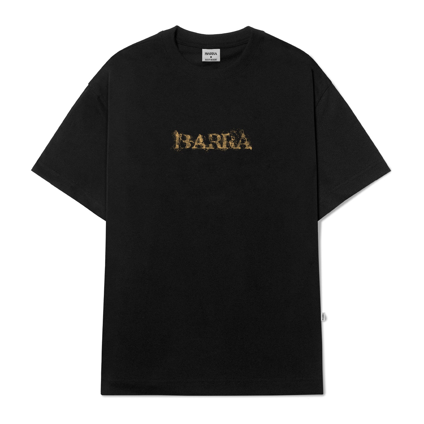 Camisa Barra Logo Remix Preta