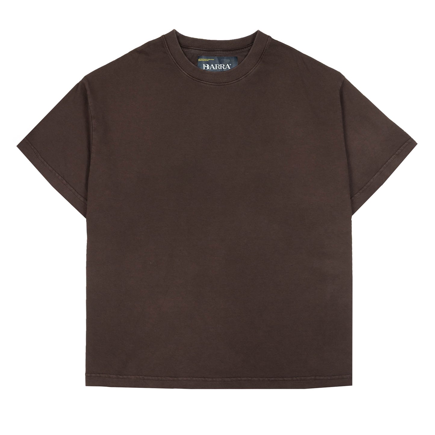 Camisa Assinatura Patch Estonada Marrom