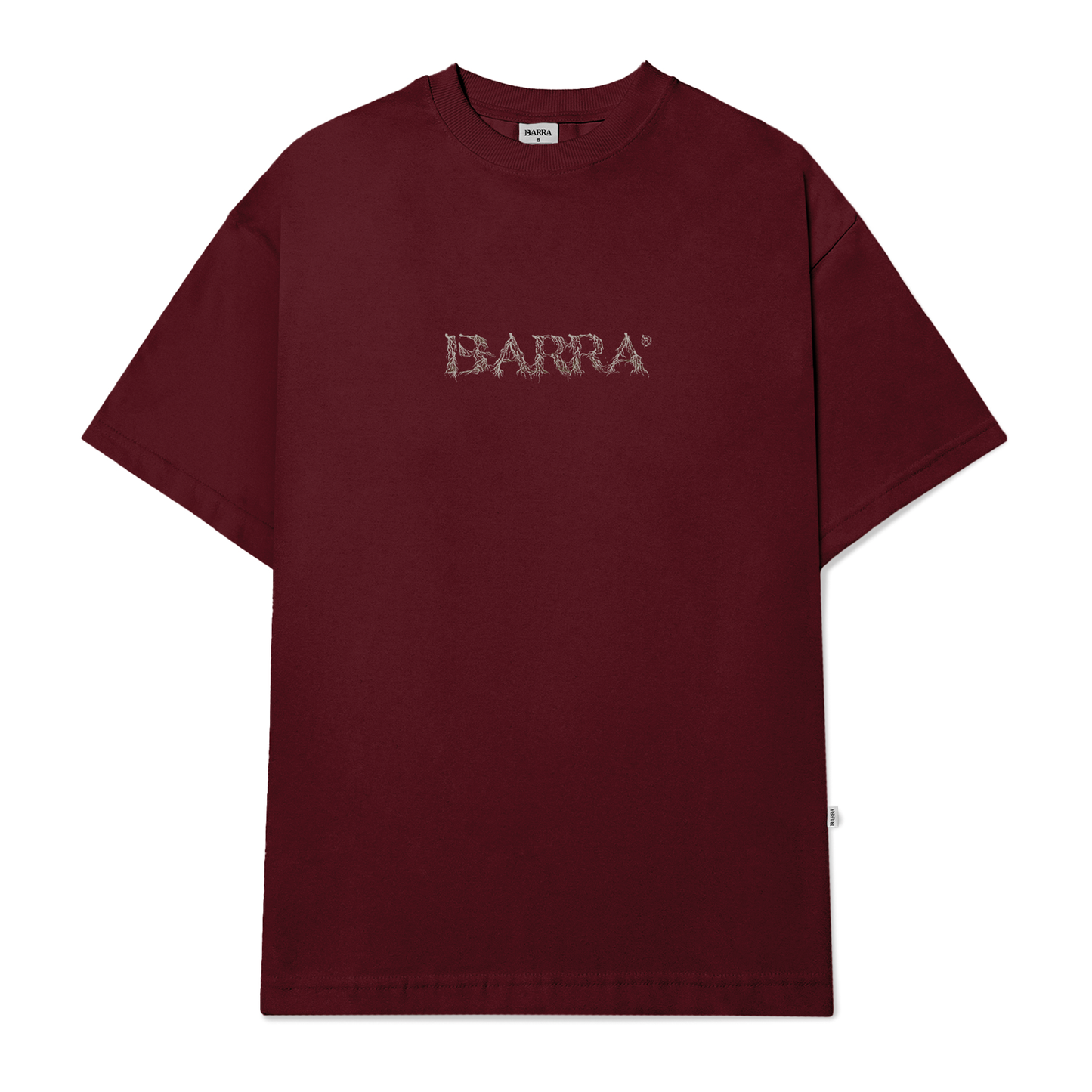 Camisa Barra Logo Raizes Bordo