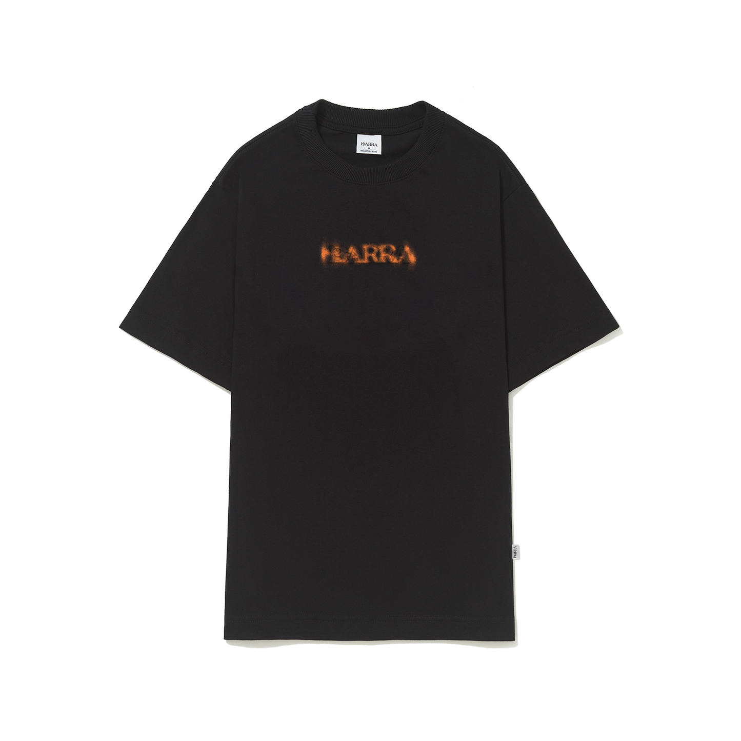 Camiseta Barra Logo Alto Relevo Remix Preta