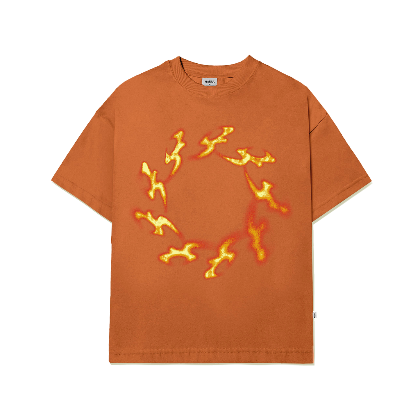 Camiseta B Tribal Espectro Laranja