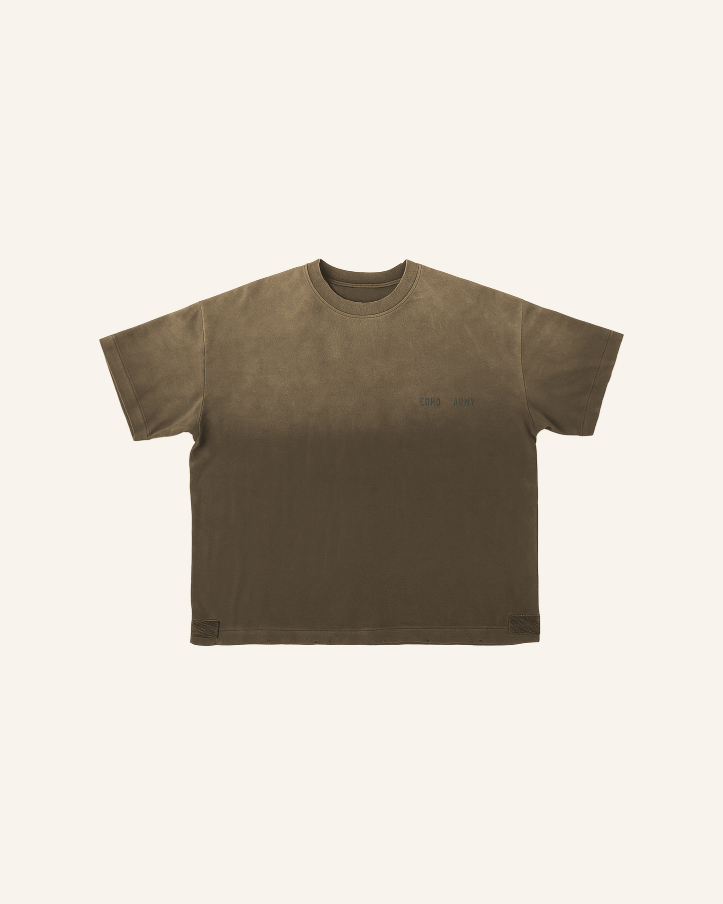 UNF BOXY TEE OLIVE GREEN
