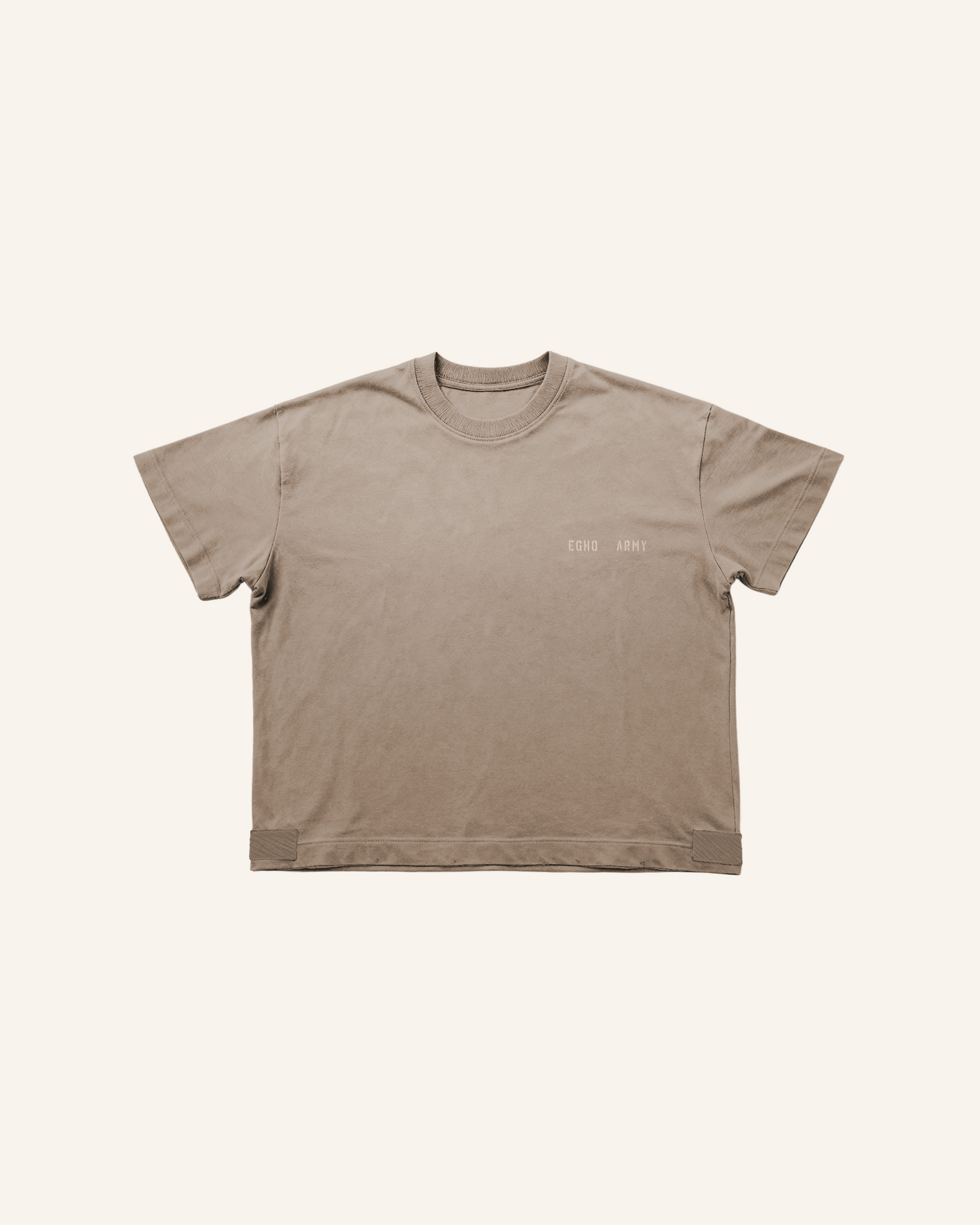 UNF BOXY TEE SAND