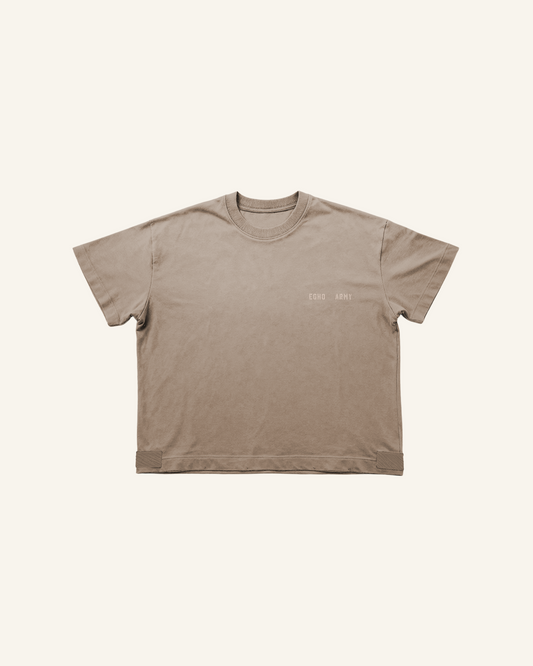 UNF  BOXY TEE  SAND