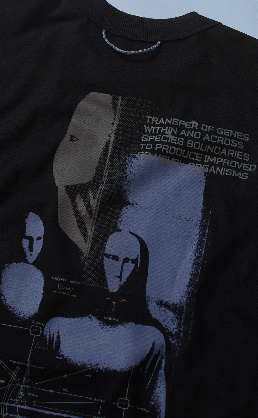 CAMISETA QC GENES BOXY PRETO