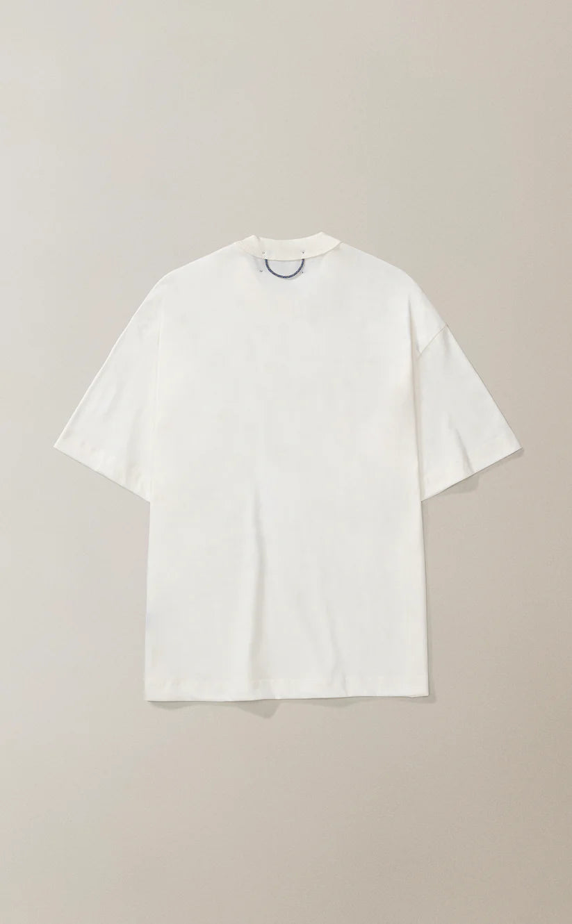 CAMISETA QC SPIKES BOXY OFF WHITE