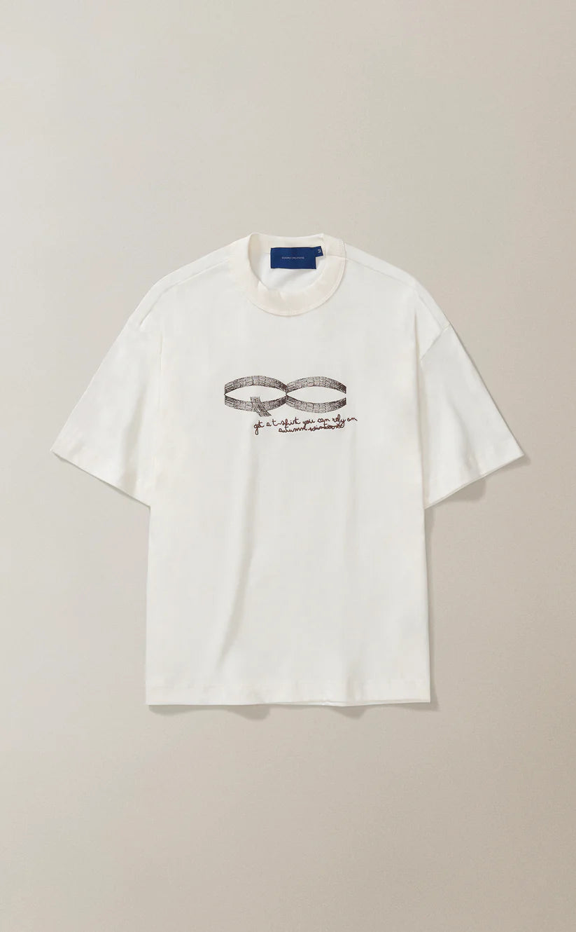 CAMISETA QC BIC BOXY OFF WHITE